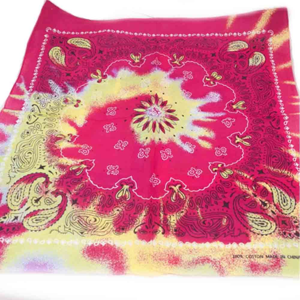 50*50Cm Large Square Scarf Paisley Kerchief Sports Bandana Headwear