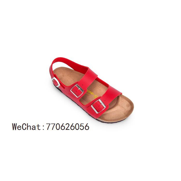all red birkenstocks