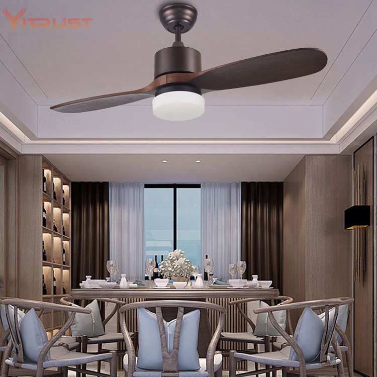 42 48 Inch Ceiling Fan With Light Blade Span Decorative Wood