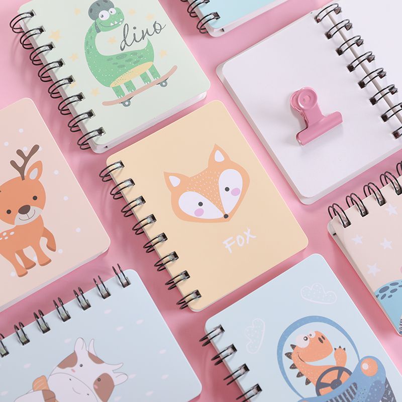 [New] Spiral bind notepad ring bind notebook. Goodie bag. Cute notbook