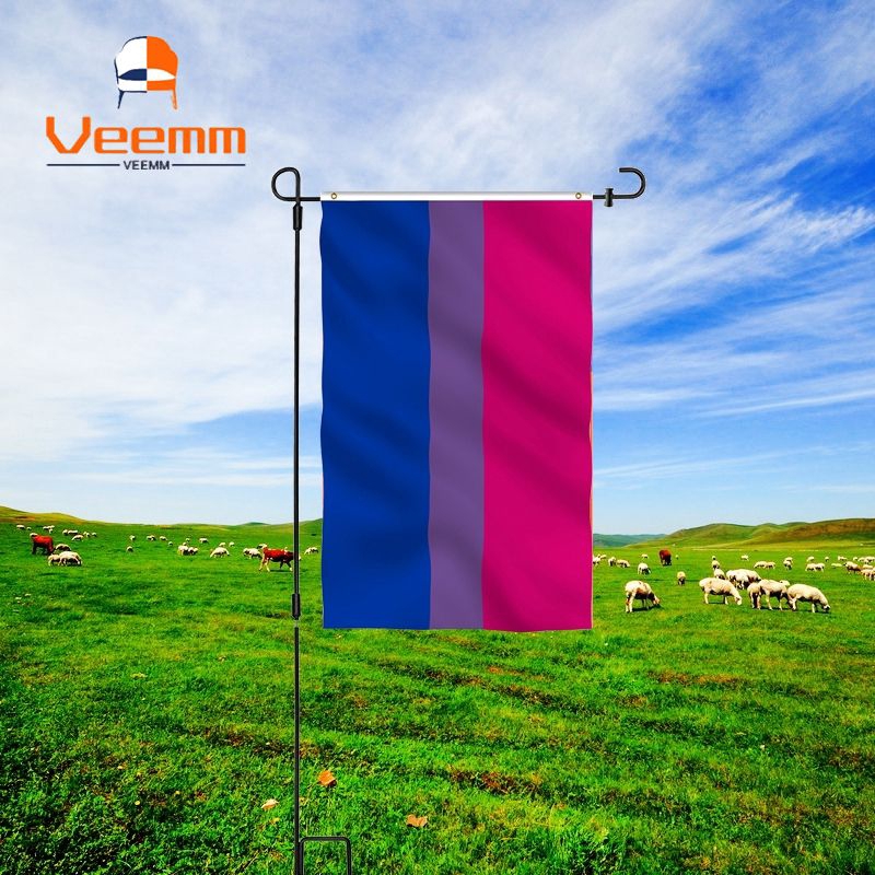 Grommets 【fast Flag Bi Banner Lesbian Transgender Bisexual Delivery】 Pride 【veemm】 3x5ft Gay