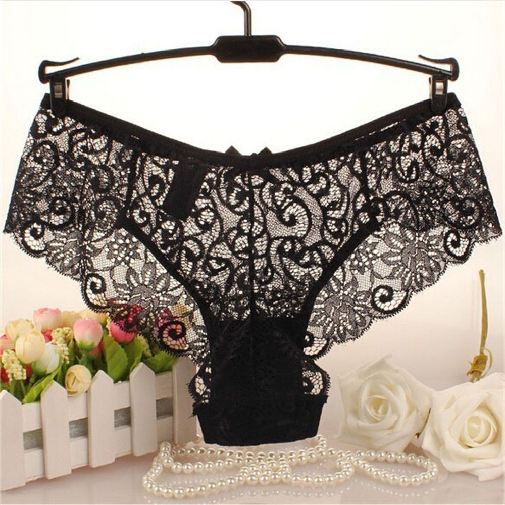 Sexy Underwear Briefs Women Transparent Sexy Lingerie Size