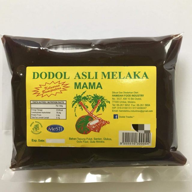 Shop Malaysia Original Dodol Perisa Dodol Perisa Durian 300 Gram Shopee Singapore