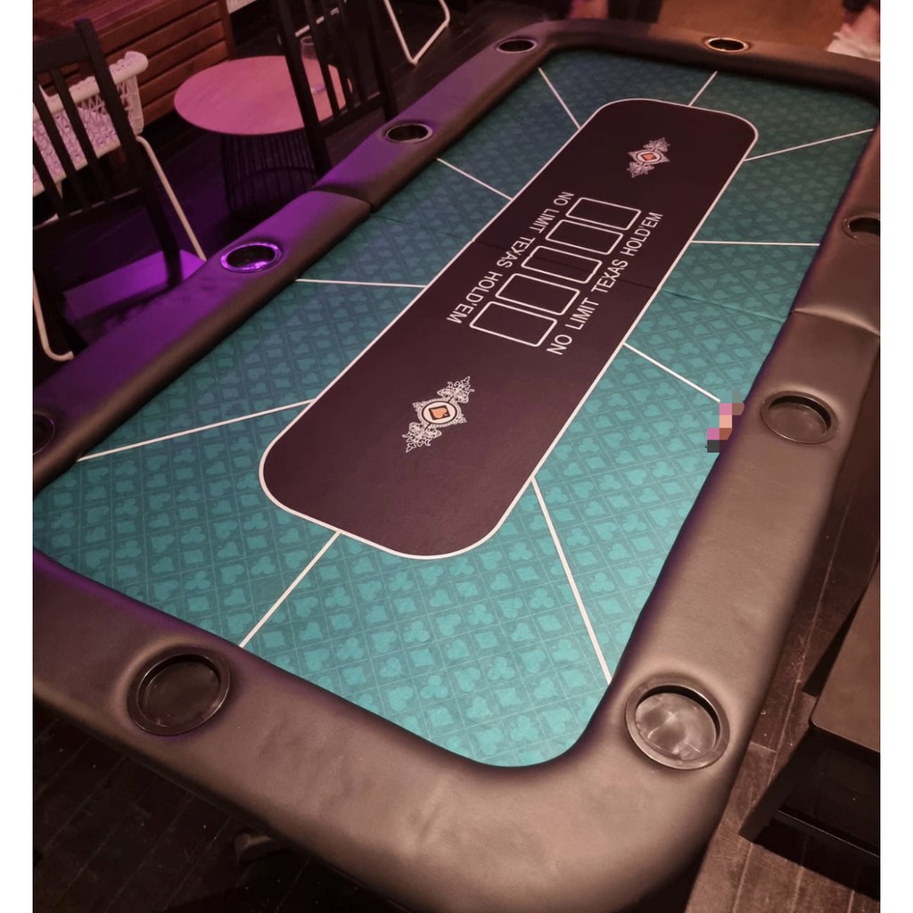 welzijn Goed opgeleid Oxide EXPRESS DELIVERY] 2m X 1m Poker Table Top Foldable Tabletop Poker Mat |  Shopee Singapore