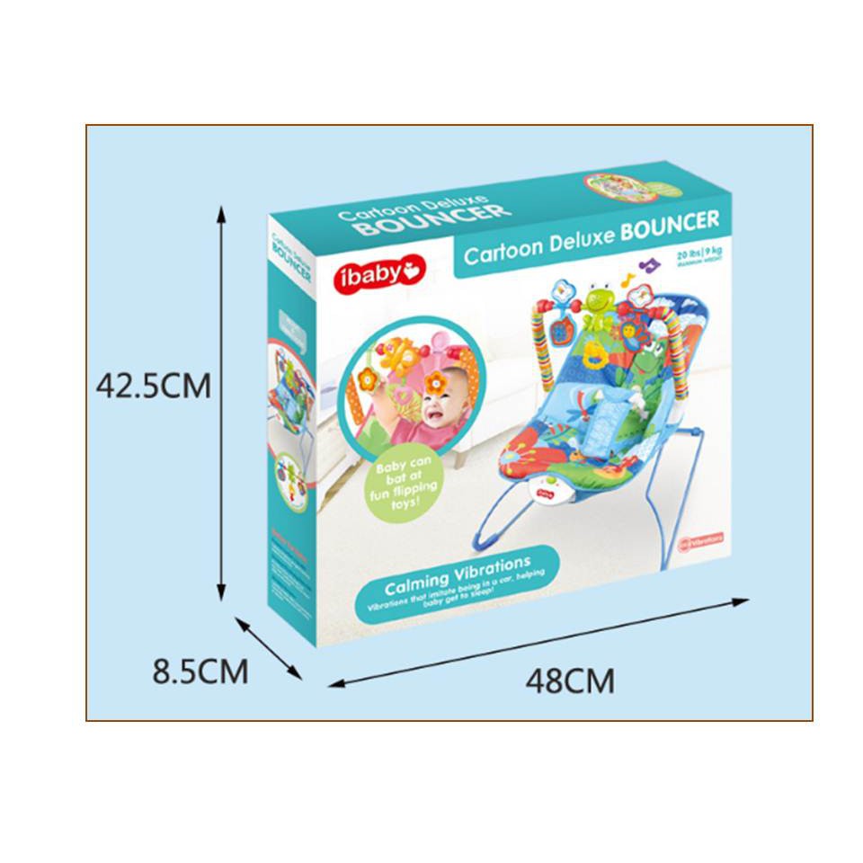 baby cartoon deluxe bouncer