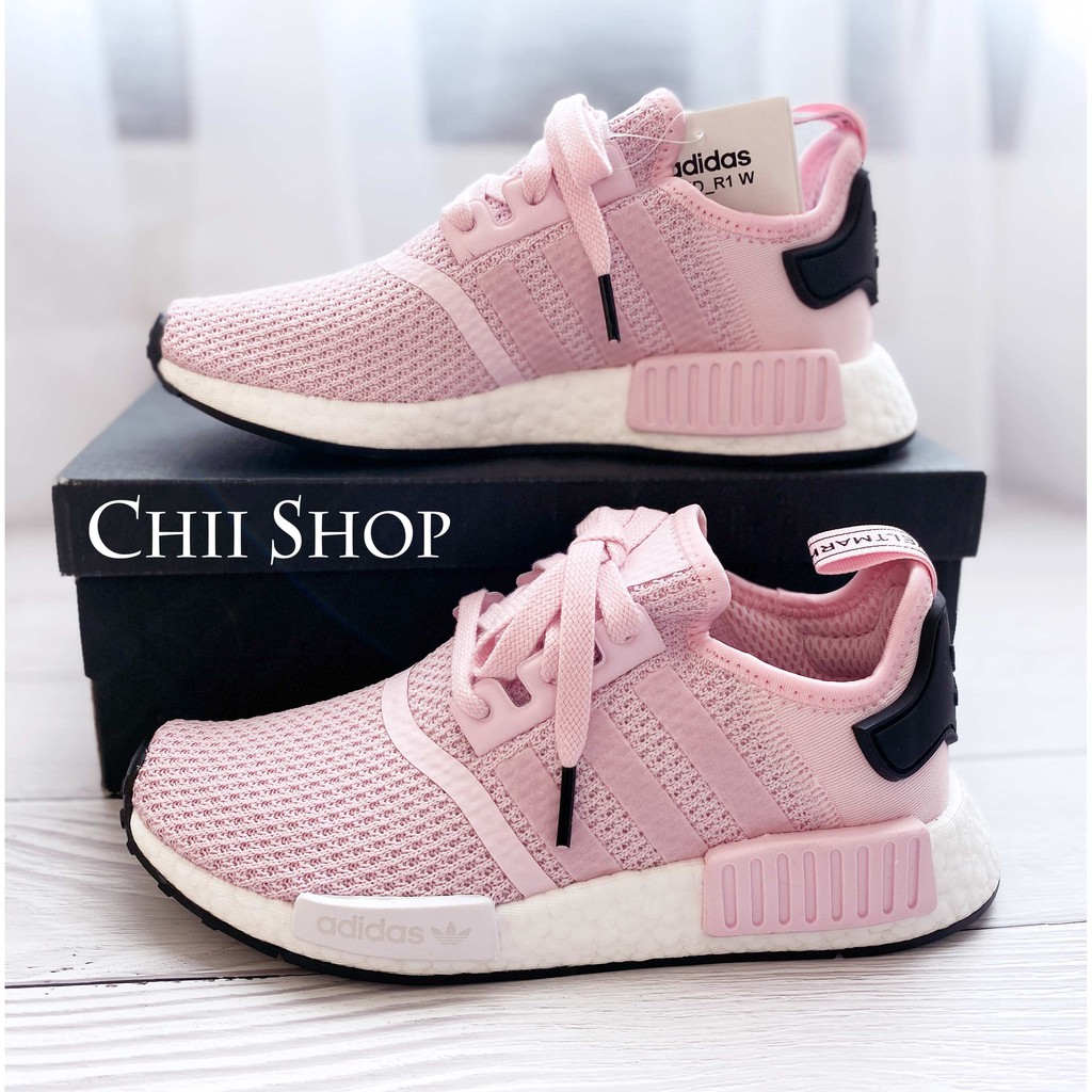 adidas nmd womens pink and black