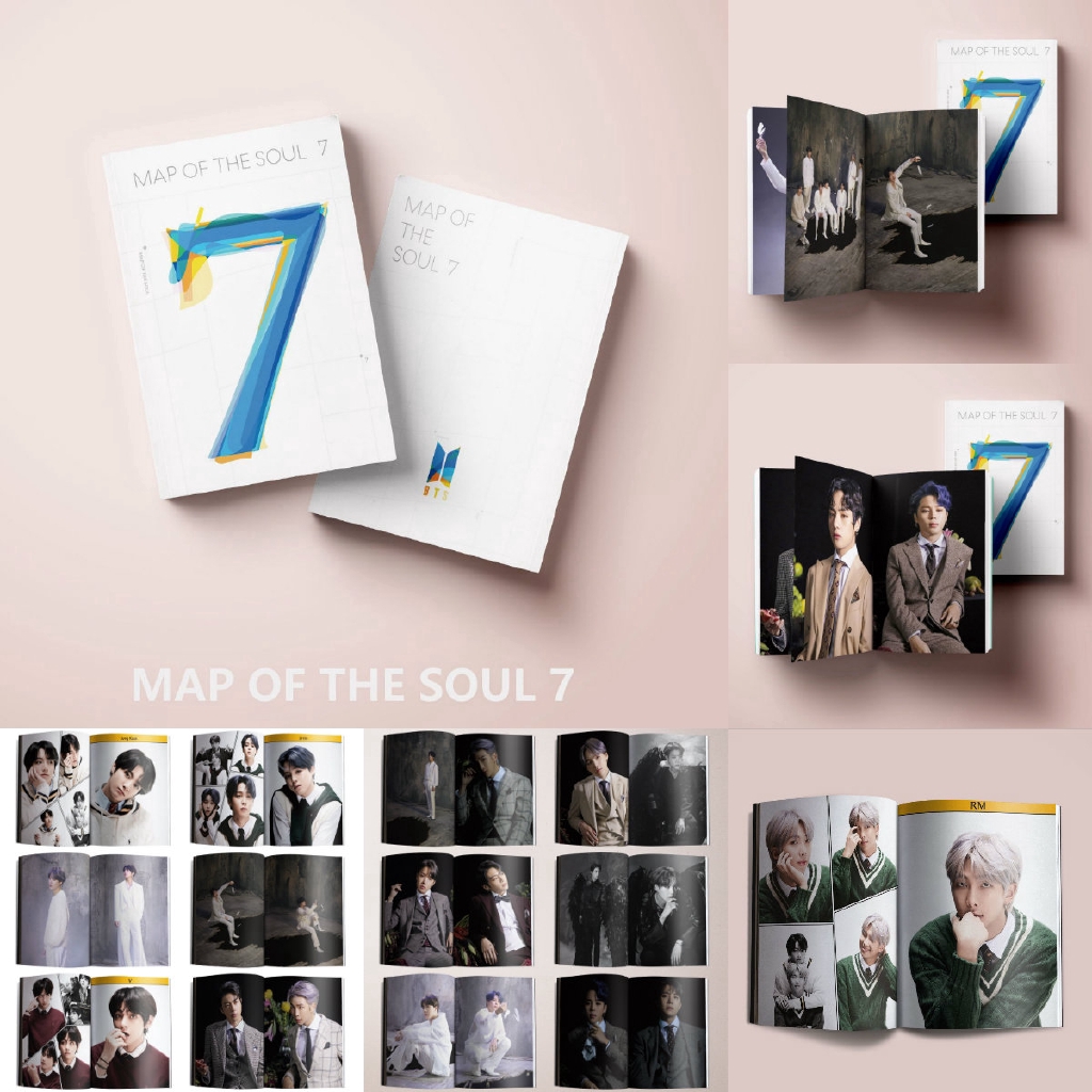 Bts Map Of The Soul 7 Album Mini Hd Photobook Diary Book Fan Gift Shopee Singapore