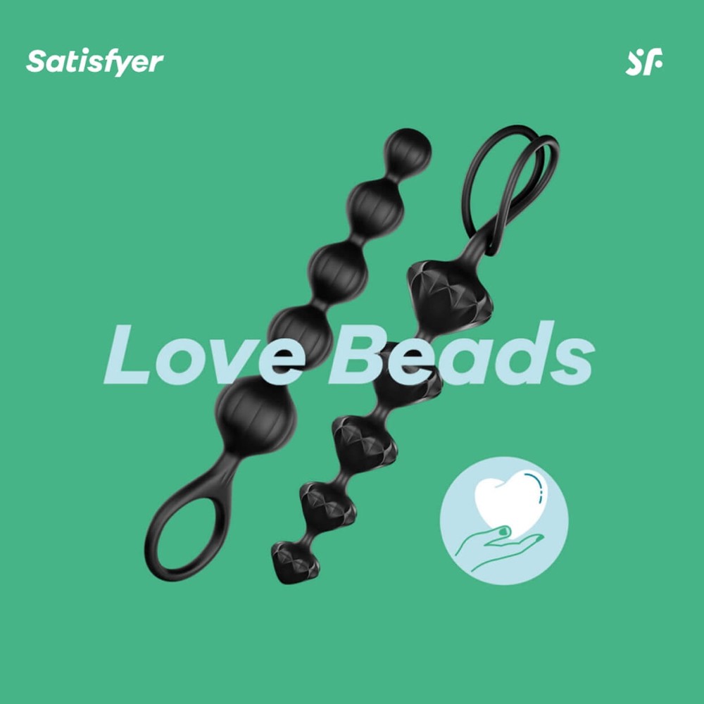 Satisfyer Love Anal Beads Set Black Shopee Singapore