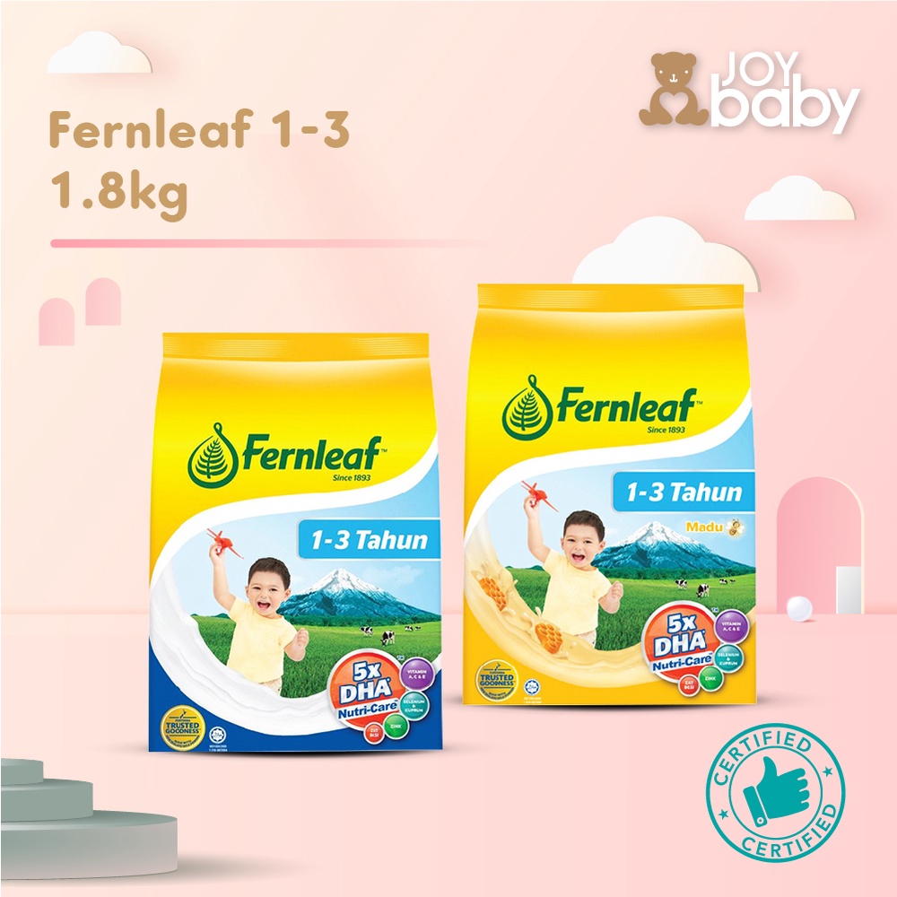 Fernleaf One Three Years Old Honey Formulated Milk Powder 900g Degrocery