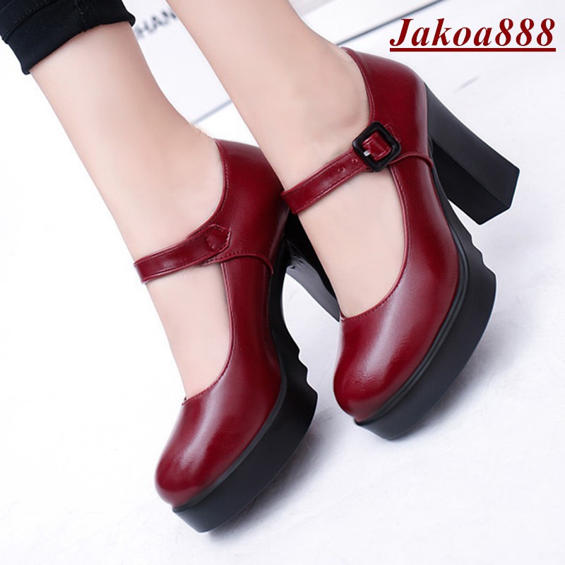 block heel mary jane shoes