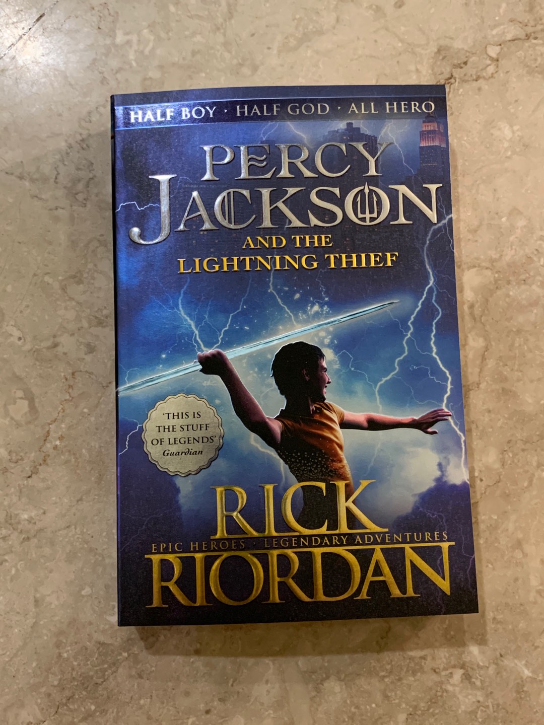 Percy Jackson And The Lightning Thief Book 1 Paperback 9780141346809 Shopee Singapore