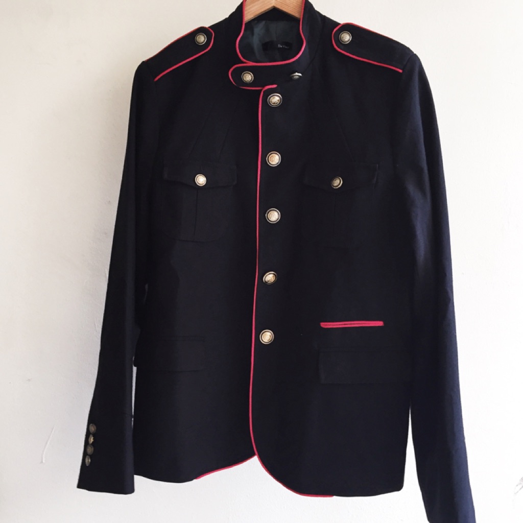 zara military jacket mens