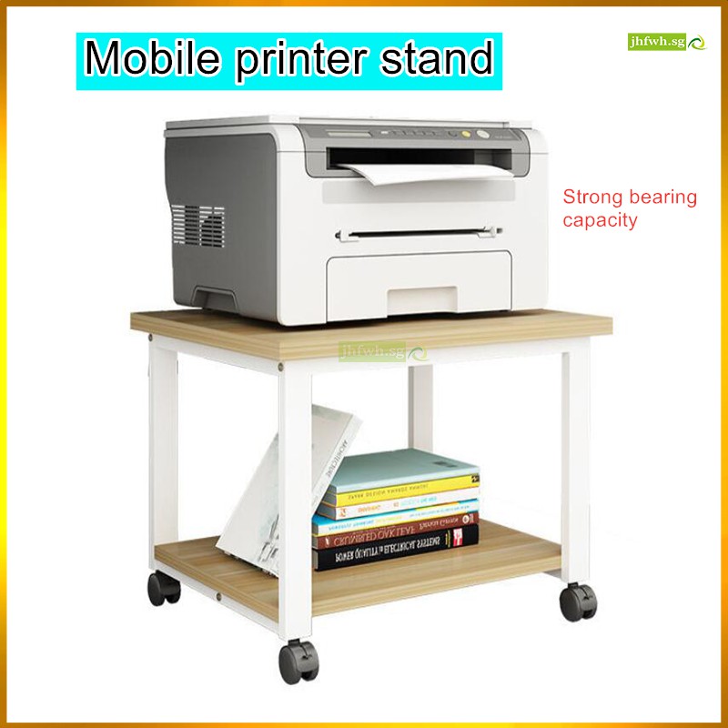 Printer rack with wheels floor desktop storage rack printer stand rack printer trolley office