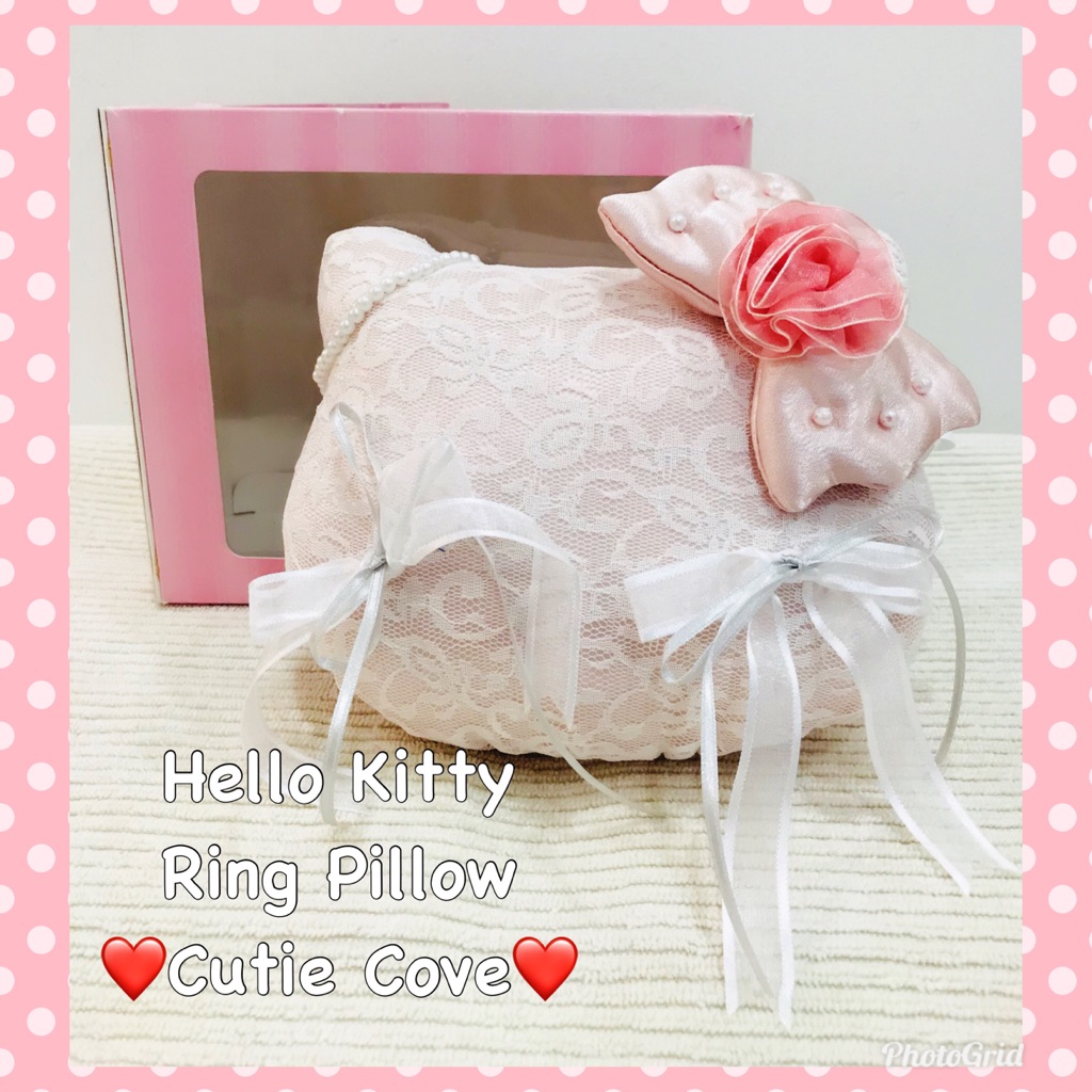 Hello Kitty Ring Pillow Shopee Singapore