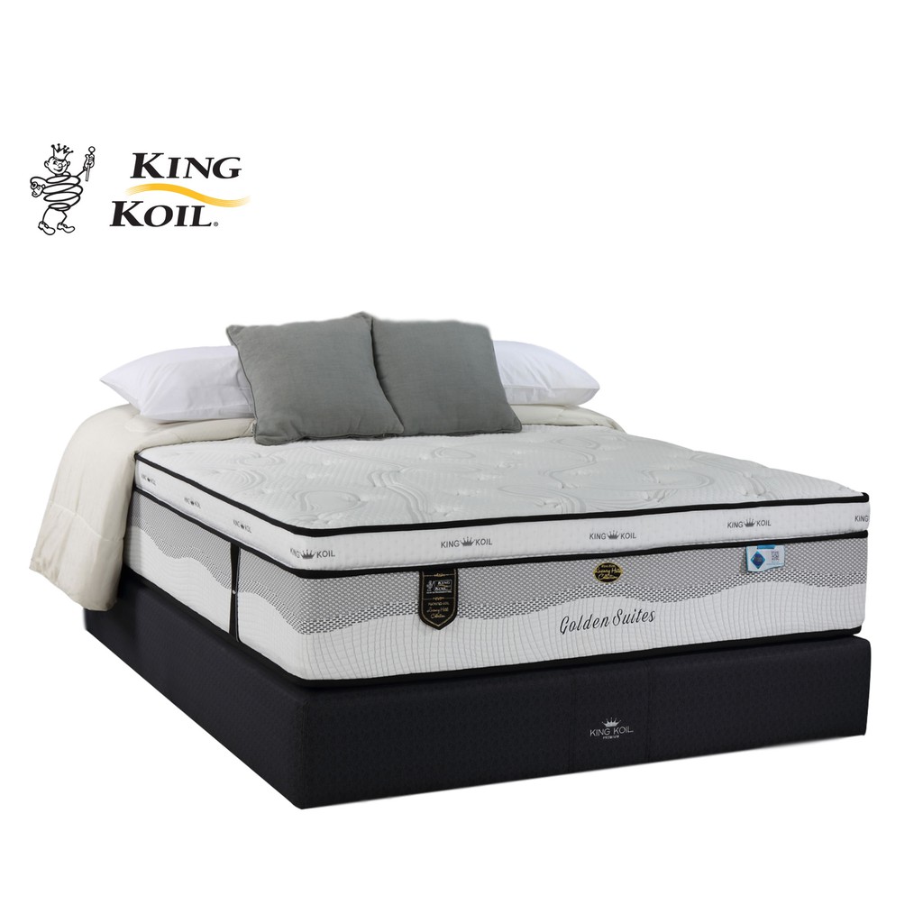 King Koil GOLDEN SUITES Mattress, Luxury Hotel Collection, Sizes (King, Queen, Super Single