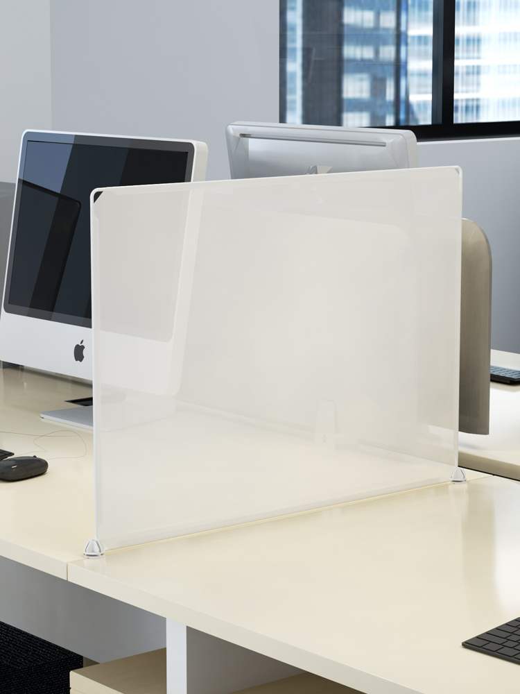 Office Desktop Baffle AntiDroplet Table Partition Sunshade Screen