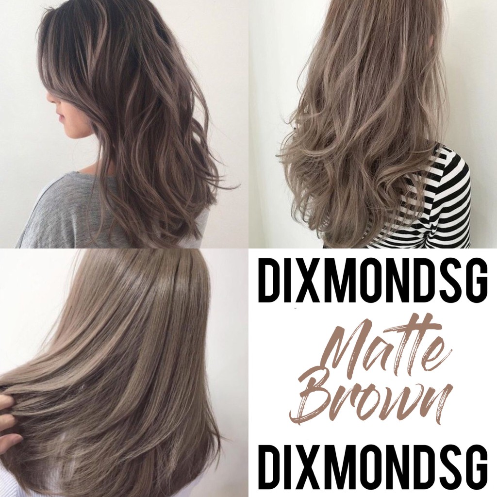 Dixmondsg Matte Brown Hairdye