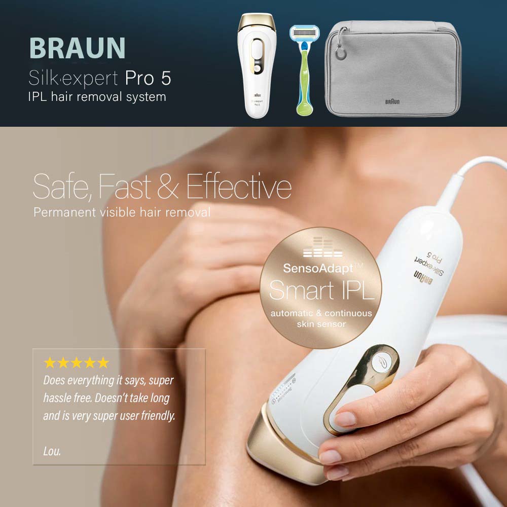 Braun IPL Silk expert Pro 5 PL 5014 IPL | Hair Removal