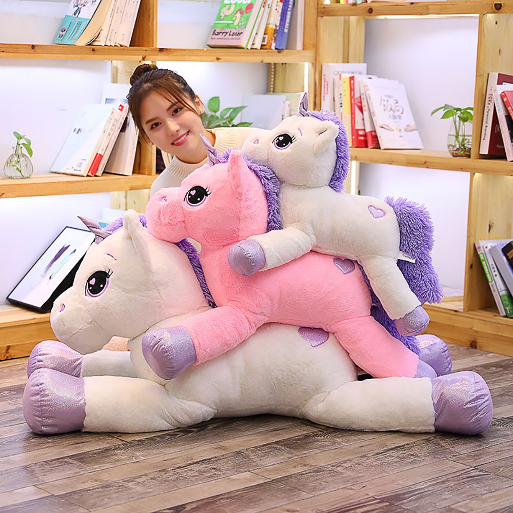 large unicorn pillow