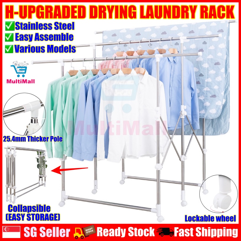 Laundry Rack Clothes Drying Rack Clothes hanger stand Portable