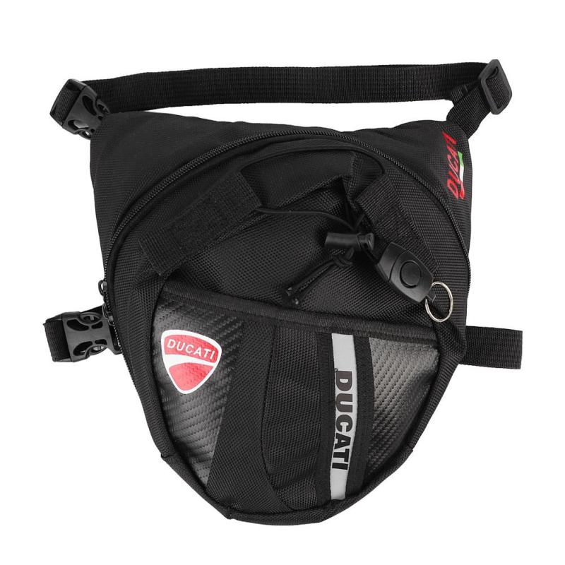 Waterproof Motorcycle Riding Waist Leg Bag Canvas Travel Cycling Pack Bag For Ducati Logo Shopee Singapore