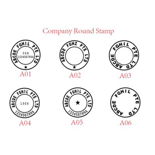 company stamp company chop name stamp name chop Rubber stamp | Shopee ...