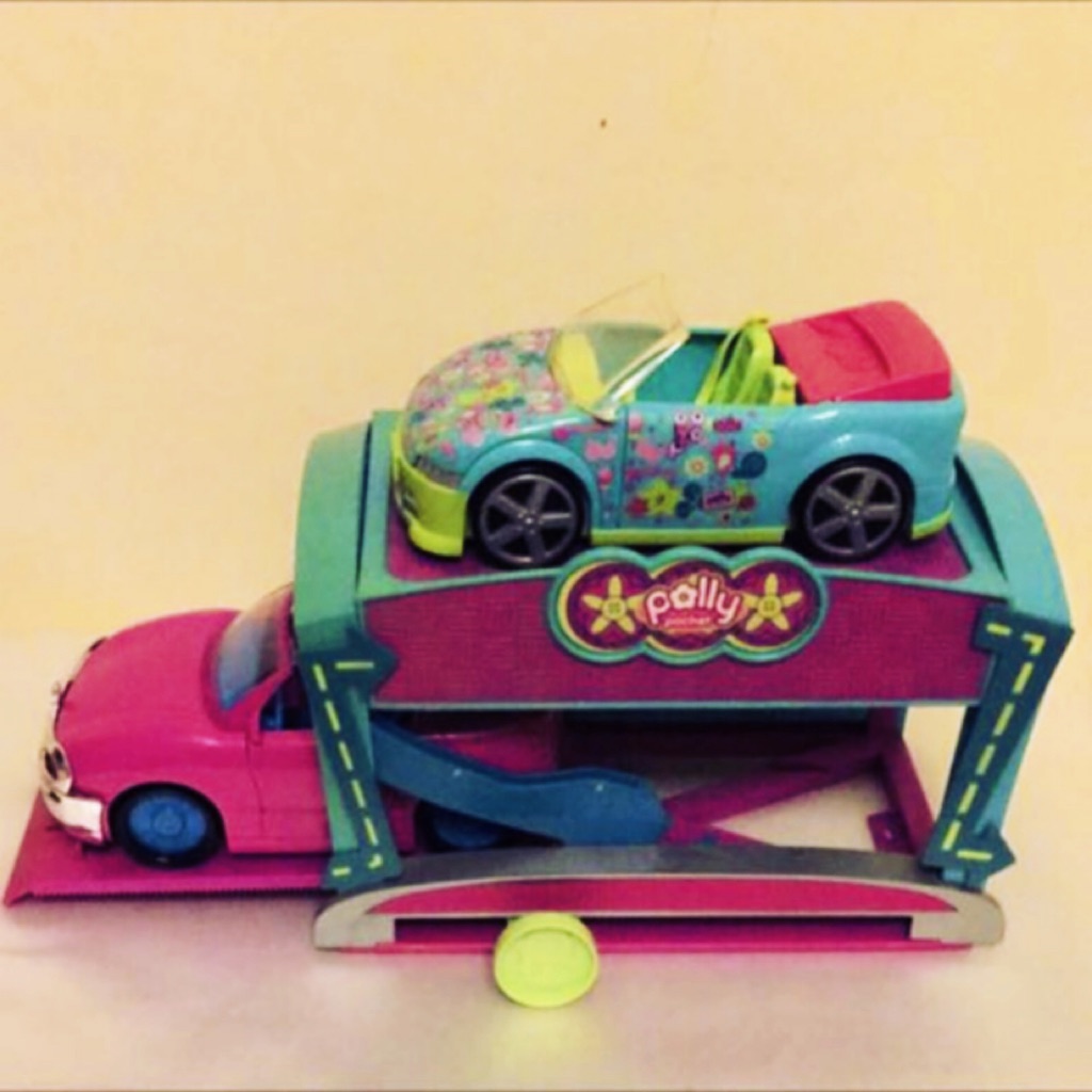 polly pocket garage