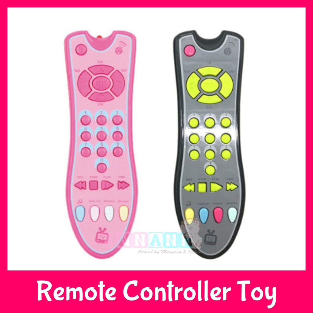 TV DVD Video Remote Controller Control Toy Handheld Game Role Pretend ...