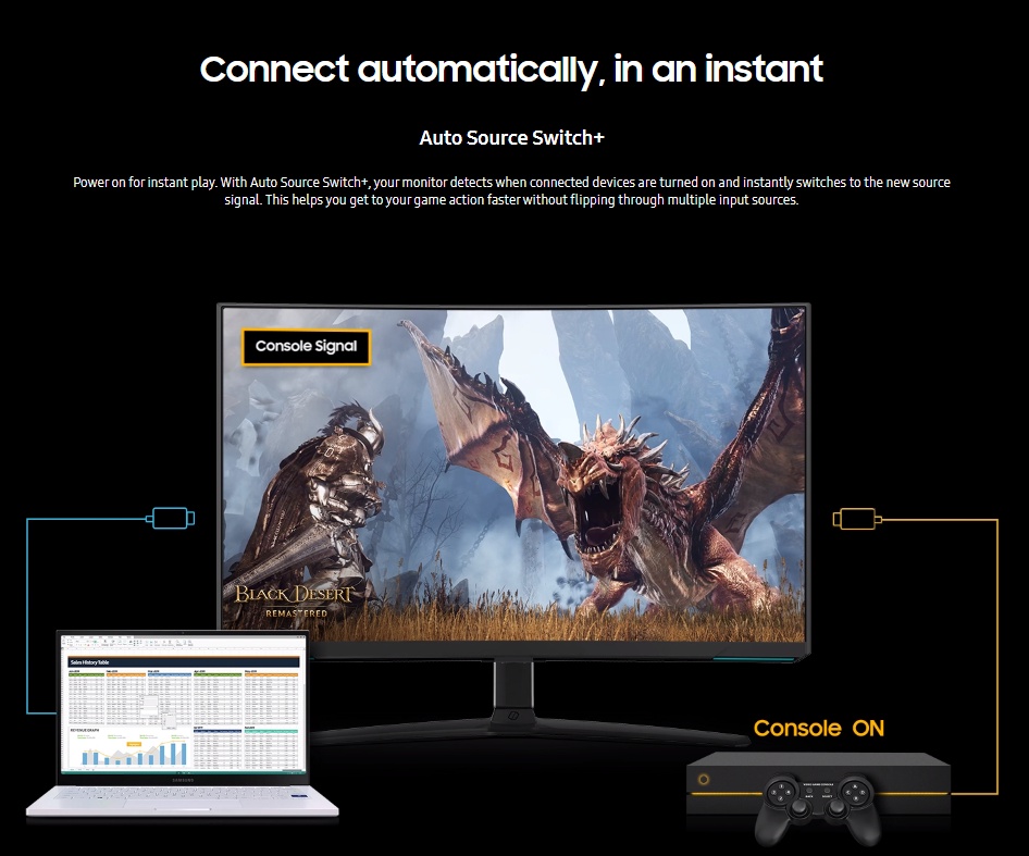 Samsung 32 Inch Odyssey G8 UHD Gaming Monitor With 240Hz Refresh Rate ...