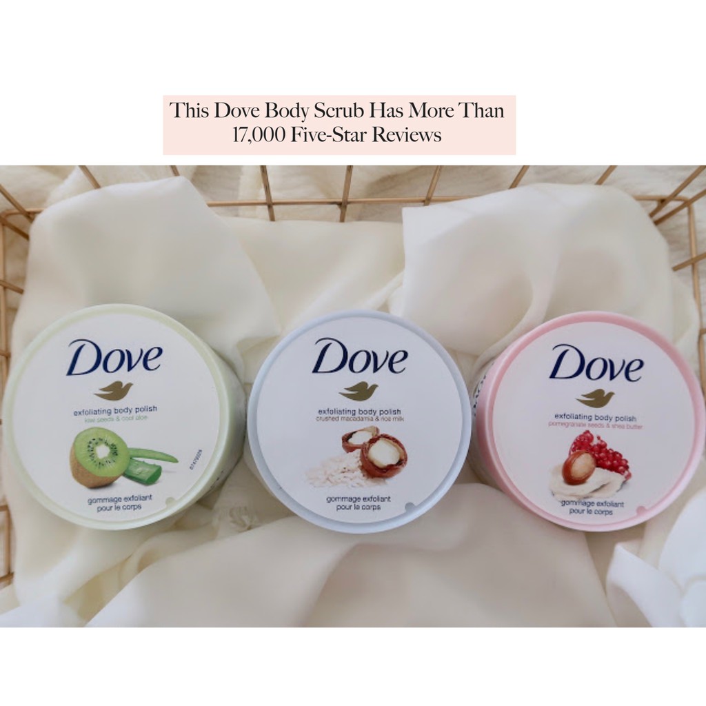 dove exfoliating body scrub
