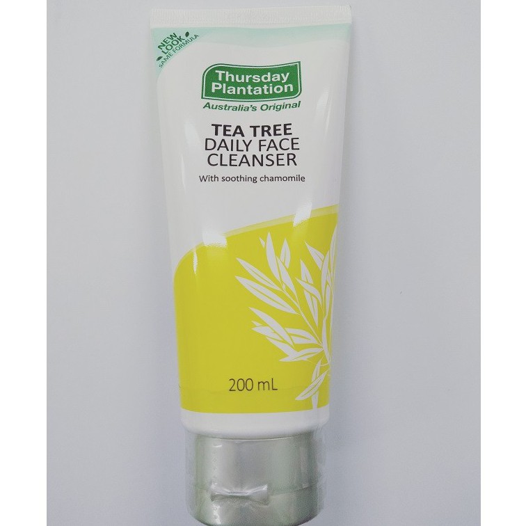 tea tree daily use cleansing