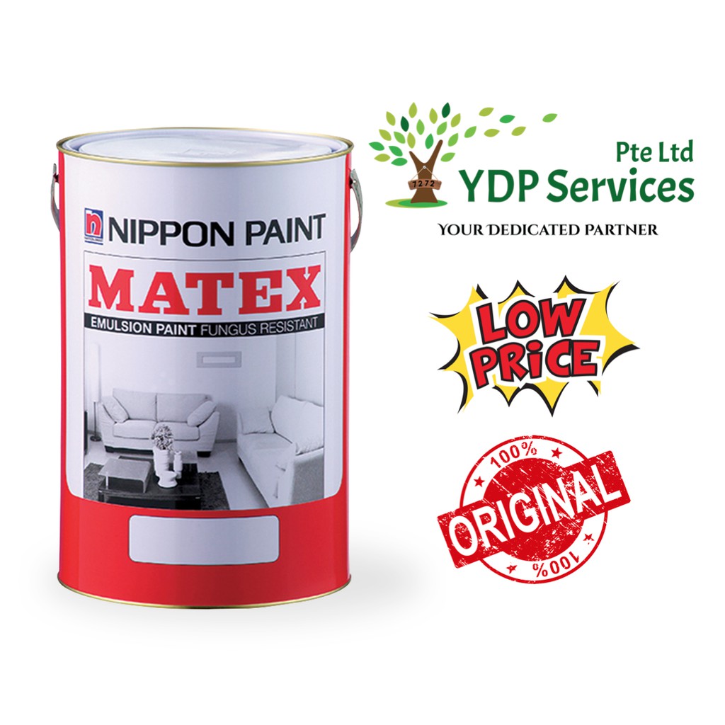 Nippon Paint Matex 7L (Color) Shopee Singapore