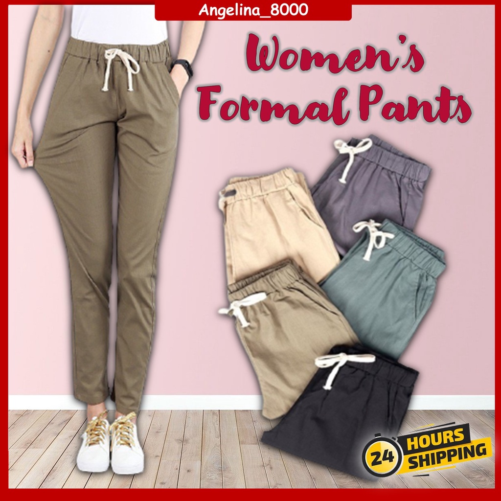 Ready Stock Seluar Muslim Perempuan Women S Long Pants Women S Formal Pants Shopee Singapore