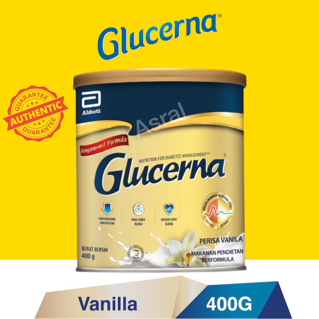 Shop Malaysia Abbott Glucerna 400g Glucerna Vanilla Glucerna Chocolate Wheat Susu Glucerna Milk Powder Glucerna 850g Adult Milk Shopee Singapore