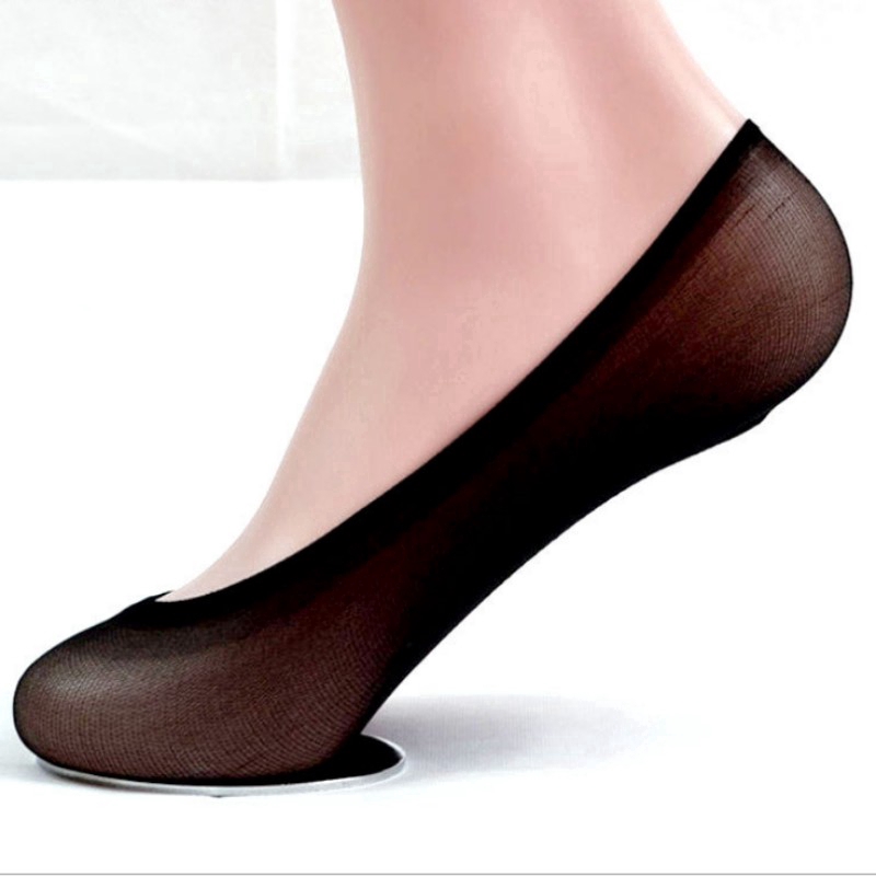 heart heel trainer socks