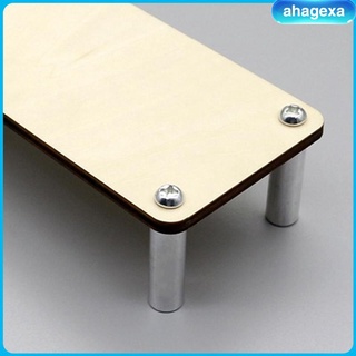 [Ahagexa] Wood Display Riser Ladder Shelf Stand  For Action Figures Collections #2