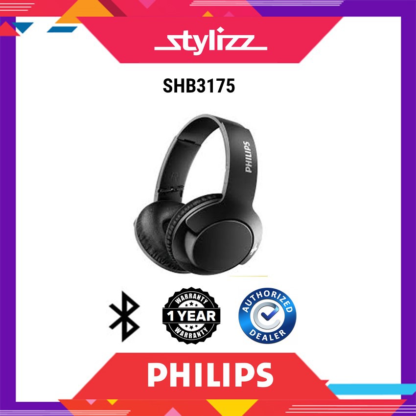 philips bluetooth headphone shb3175