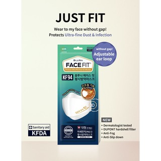 bluna face fit mask kf94