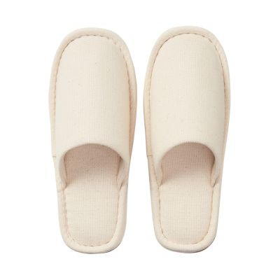 muji cotton slippers