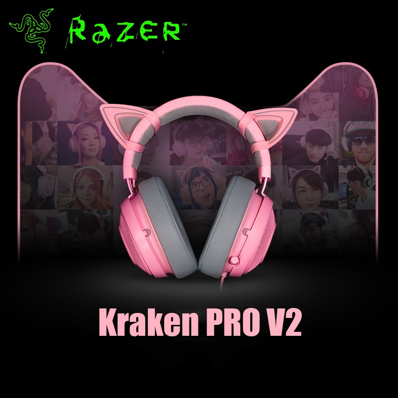 razer kraken pro v2 cat ears