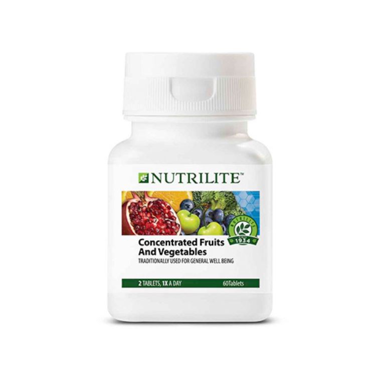 NUTRILITE Concentrated Fruits and Vegetables (60 tab) | Shopee Singapore