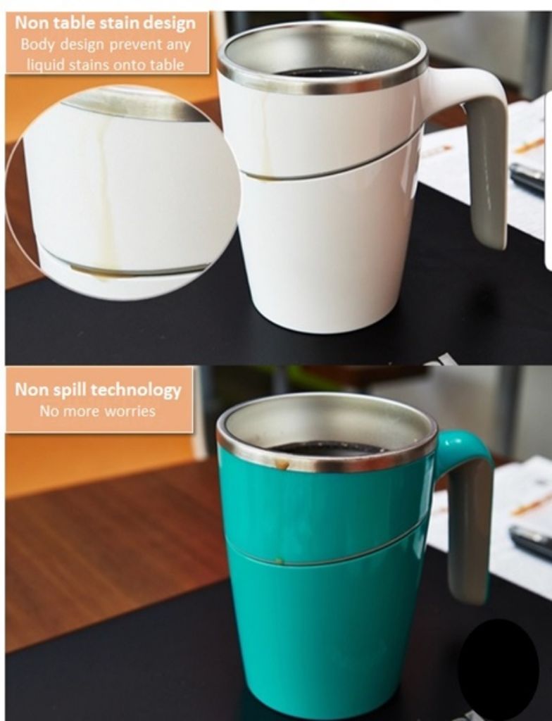 non spill thermos cup