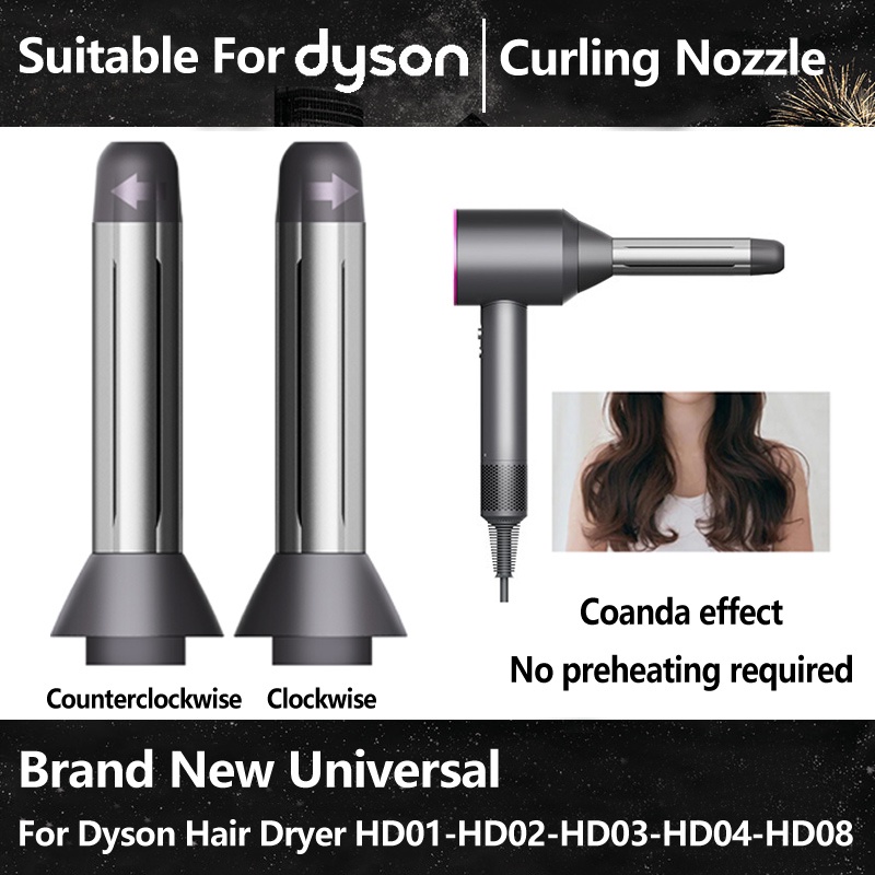 Bobbot Compatible With Dyson Supersonic Hair Dryer Accessories Curly Hair  Styler Model HD01 HD02 HD03 HD05 | Shopee Singapore