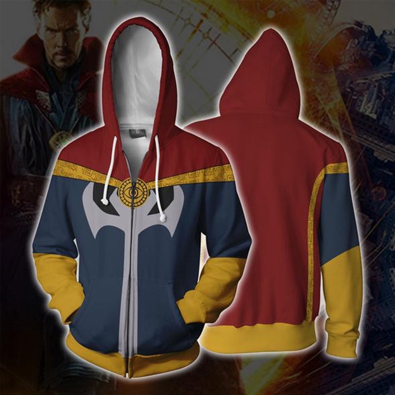 marvel zipper hoodie