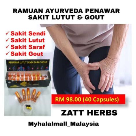 Shop Malaysia Penawar Lutut Sendi Zatt Herbs Formely Known Orthotril Ubat Sakit Lutut Joint Sendi Ubat Gout Saraf Arthritis Shopee Singapore