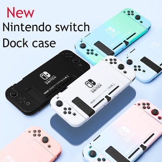 Fit Nintendo Switch Shell Case Game Console Protective Hard Shell Cover Fit Switch V1 V2 Model Case Accessories Anti-Scratch Detachable Outer Shell Set
