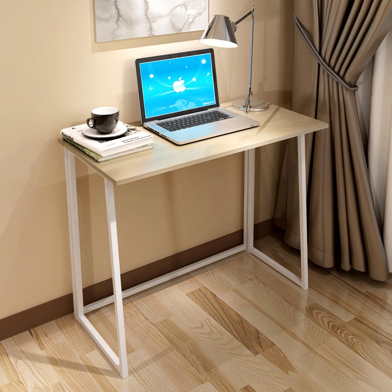 Foldable table -[LifeStyle]- Free installation/Folding office desk ...