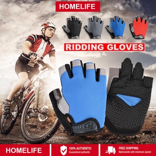 Details about   Men's Cycling Gloves Half Finger Sports Gloves MTB Bike Bicycle Anti Slip Shock 