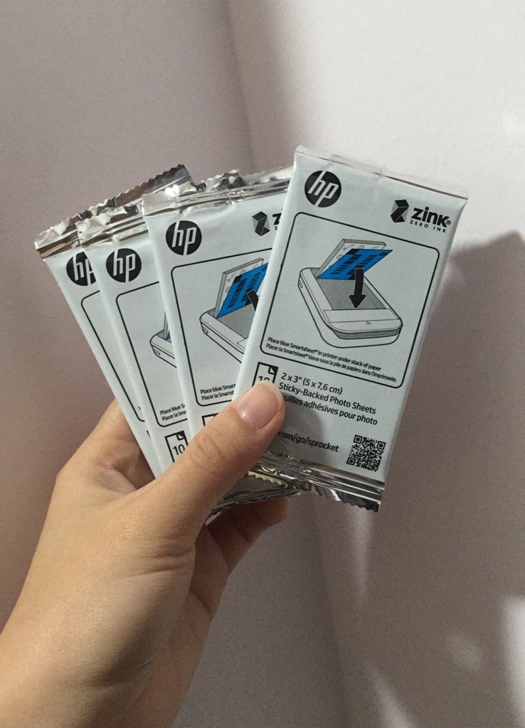 photo paper sticky back