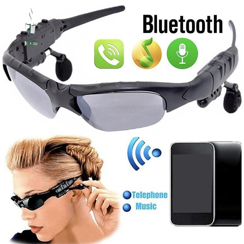 smart bluetooth sunglasses stereo handsfree headset